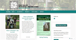Desktop Screenshot of marshallsquarepark.org